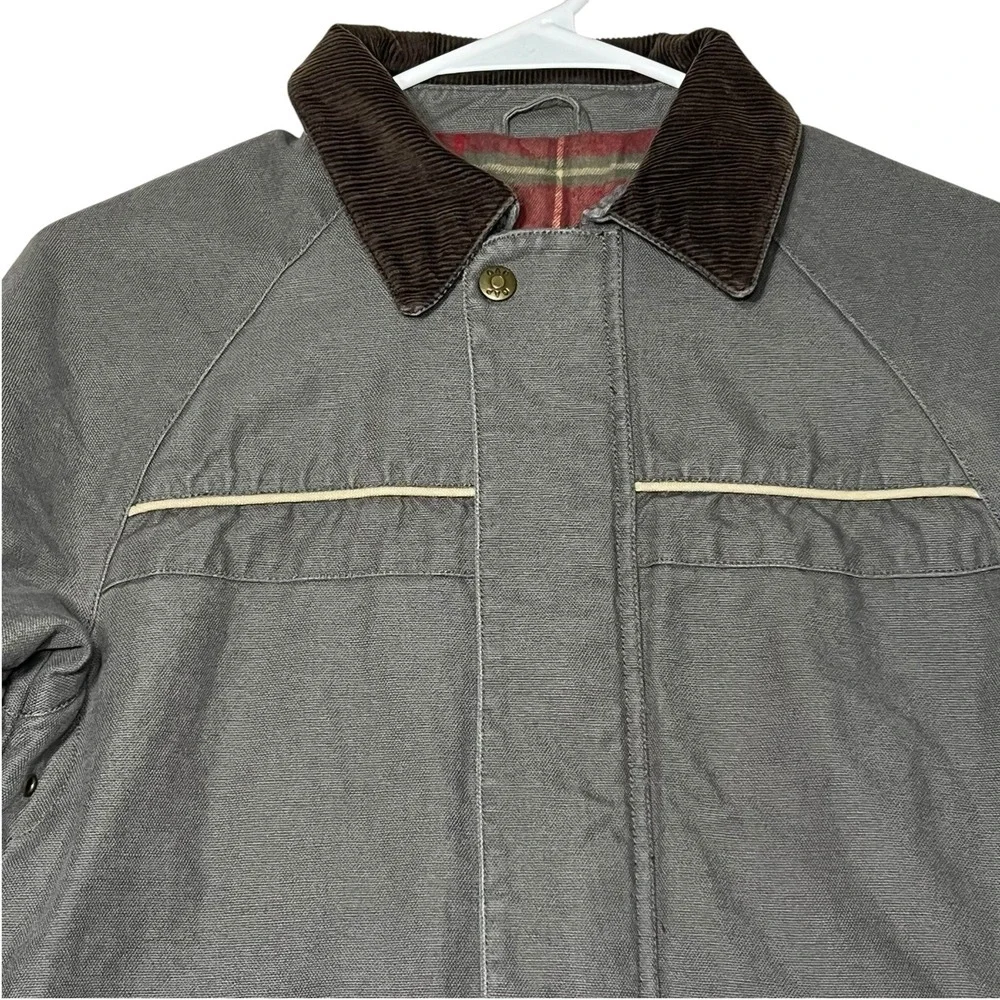 Gap Coat Kids Small Chore Barn Flannel Lined Heavy Corduroy Collar Canvas Jacket